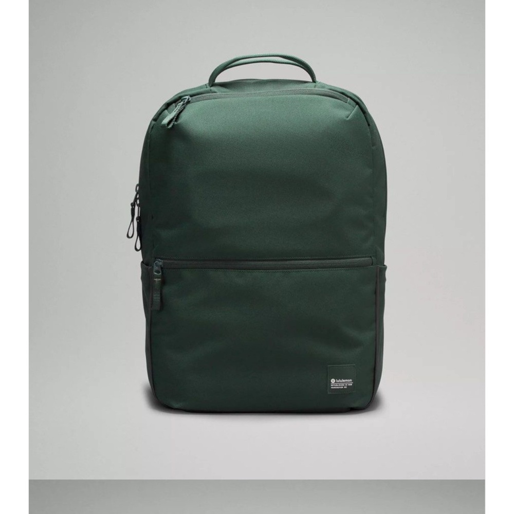 Lululemon Double-Zip Backpack 22L *NWT Legacy Green/Grey Eucalyptus